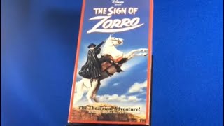 VHS The Sign of Zorro [upl. by Norraa]