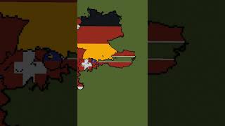 Building Austria in 3 Scales austria austrian maps flags minecraft [upl. by Petit]