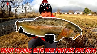 Trout Fishing With New Pautzke Fire Neds [upl. by Roseanna]