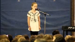 Mikaela Sings Rise by the McClain Sisters [upl. by Ambrosine813]