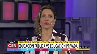 C5N  Sociedad Educación pública vs educación privada [upl. by Winou786]