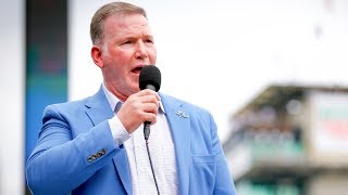 Jim Cornelison performs Back Home Again in Indiana at 2019 Indianapolis 500 [upl. by Luaped]