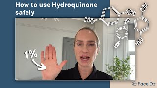 Dr Julia Explains  How to use Hydroquinone correctly [upl. by Eberhart]