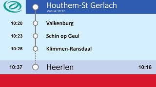 Arriva Limburg omroepen S4 Maastricht Randwyck  Heerlen [upl. by Couq792]