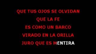 KARAOKE MENTIRA GILBERTO SANTA ROSA [upl. by Boylan]