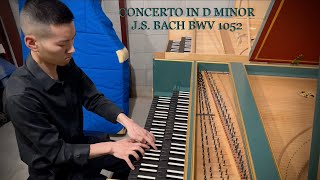 Bach Harpsichord Concerto No 1 in D Minor BWV 1052 Solo Performance by Broque Musician [upl. by Blount]