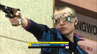 Finals 25m Rapid Fire Pistol Men  ISSF RifleampPistol World Cup 2013 Changwon KOR [upl. by Sindee]