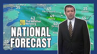 National Forecast Snow or Above Seasonal Which Side are You On Canada [upl. by Ytok814]