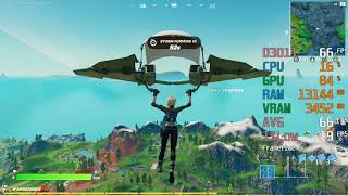 Intel UHD Graphics 750  Intel Core i511600K  Fortnite Battle Royale FPS Test [upl. by Eerat179]