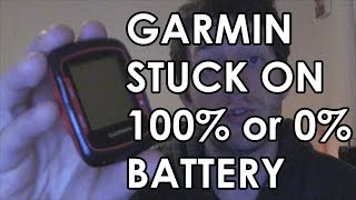 How to Fix Garmin Stuck on 100 or 0 Battery [upl. by Ebbie]