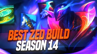 The best Zed build in split 3 [upl. by Htidirrem]