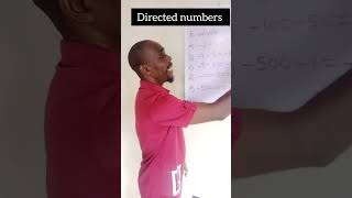 Directed Numbers [upl. by Urbano888]