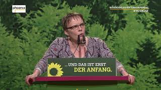 Bundesdelegiertenkonferenz Die Grünen 3 Teil der Aussprache zum Leitantrag am 260118 [upl. by Akeirahs]