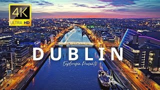 Dublin Ireland 🇮🇪 in 4K ULTRA HD 60 FPS Video by Drone [upl. by Nnairet]