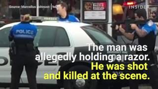 UK cops take down attacker — without a gun [upl. by Ahidam]