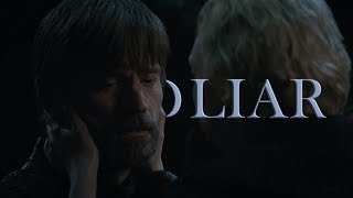 Jaime amp Brienne  Bad liar 8x04 [upl. by Dorcas718]