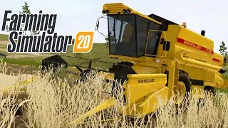 Farming Simulator 20  A PRIMEIRA COLHEITA 01 [upl. by Aratak]