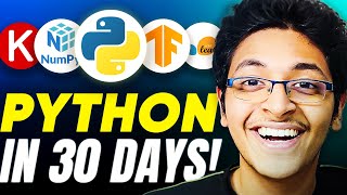 HOW I Learned Python in 30 Days BEST Python Course [upl. by Kennard]