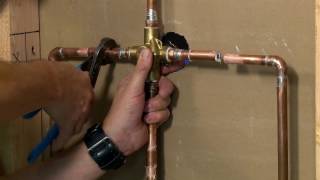 Single Handle Shower and Tub Valve Replacement [upl. by Soo]