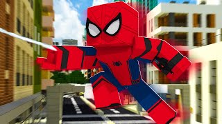 HOMEM ARANHA NO MINECRAFT [upl. by Flavius57]