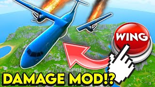 TFS NEW DAMAGE PANEL MOD 😱  Turboprop Flight Simulator [upl. by Anialeh]