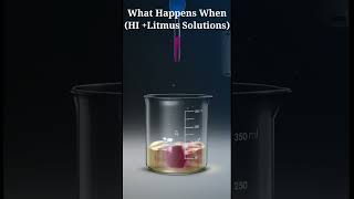 Chemistry shorts Chemistry short Reaction of hydroiodic acid with methyl red [upl. by Annamaria]