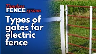 Ultimate Guide to Electric Fence Gates PVC Spring amp Metal [upl. by Naened]