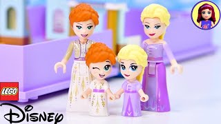 Teeny Lego minidolls 😱 Baby Elsa amp Anna in Lego Storybook Adventures Build [upl. by Ludwog]