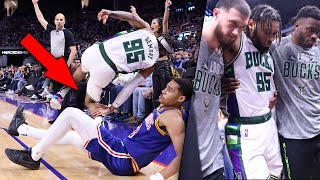 NBA Scary Injuries Moments [upl. by Augy363]