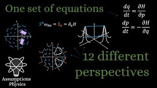 Hamiltonian mechanics in 12 equivalent characterizations [upl. by Ahsekim]