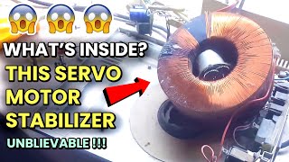 Whats Inside Servo Motor Stabilizer Lets find out [upl. by Kovar]