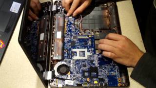 Upgrading the CPU on a Compaq Presario CQ56 Laptop [upl. by Alyek]