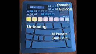 Yamaha FGDP50  Unboxing and Presets [upl. by Paulson]