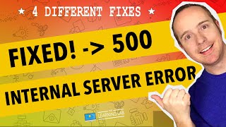 FIXED 500 Internal Server Error on WordPress [upl. by Iinde]