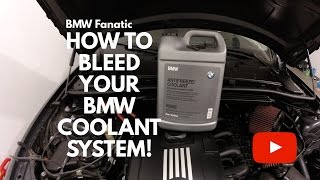 How To Bleed Your BMW N54 135i 335i 535i Coolant System [upl. by Aleibarg]