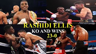 Rashidi Ellis Wins And Knockouts 230  Speedy Rashidi KOs And Highlights  Boxing [upl. by Labannah527]