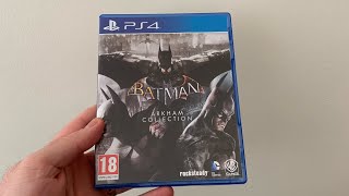 Batman Arkham Collection PS4 Unboxing [upl. by Sabanrab]