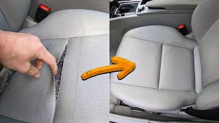 Car Seat Covers repair for beginners a MercedesBenz [upl. by Eanehs]