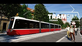 TramSim Vienna  The Tram Simulator  Gameplay basics [upl. by Barhos194]