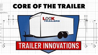 How Is The Core Of A Cargo Trailer Made  Trailer Innovations  LOOK Trailers [upl. by Arbas]