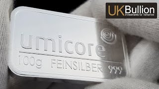 100g Umicore Silver Bar I Buy Now [upl. by Atnomed94]