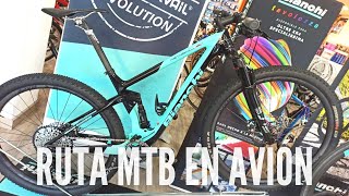 Probando Bianchi Methanol CV FS  Ruta MTB [upl. by Mehcanem]