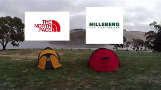 Hilleberg Nammatj 3GT Vs The North Face Mountain 25 Summit series [upl. by Capriola]