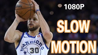 Stephen Curry Shooting Form Slow Motion 2019 1080P Part 1 [upl. by Neehs151]