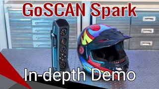 Creaform GoSCAN Spark 3D Scanner  InDepth Demonstration [upl. by Hoy]