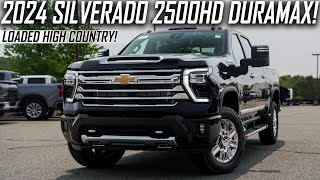 New 2024 Silverado 2500HD High Country  66L Duramax Diesel [upl. by Alrad]