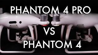 DJI Phantom 4 vs DJI Phantom 3 Professional [upl. by Odnalro113]