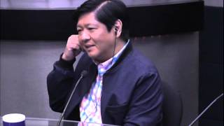 Did your father order Ninoy killed No says Bongbong [upl. by Zingale]