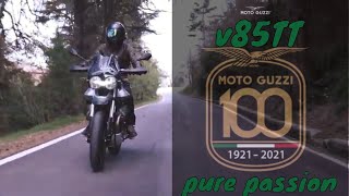 Moto Guzzi v85TT Centenario pure passion [upl. by Iey677]