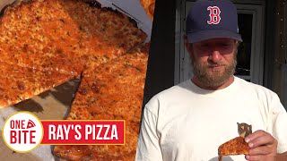 Barstool Pizza Review  Rays Pizza New Bedford MA presented by Mugsy Jeans [upl. by Westlund]